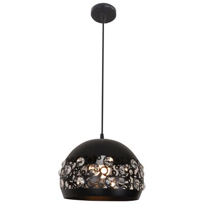 Lampa wisząca JOLINA 30 1x40W E27 czarny CANDELLUX