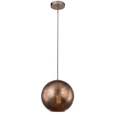 Lampa wisząca SFINKS 25 kula W 1x60W E27 ażurowy jasnobrązowy CANDELLUX