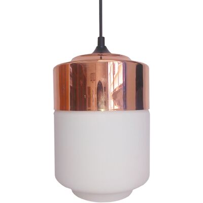 Lampa MASALA 17 1x60W E27 biały z miedzianą nakładką CANDELLUX