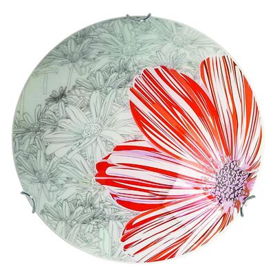 Plafon SPRING 30 1x60W E27 czerwony CANDELLUX