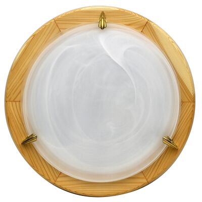 Plafon DUNA 30 sosna ALABASTER 1x60W CANDELLUX