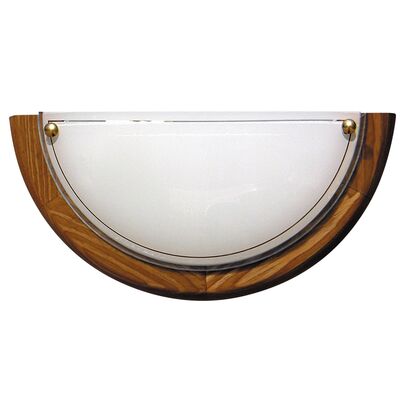 Plafon 1030 1/2 drewno standard 1x60W E27 dąb CANDELLUX
