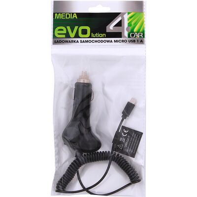 Ładowarka samochodowa Micro USB 1A 4CAR