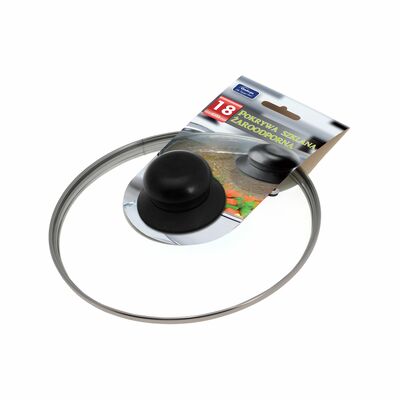 Pokrywa żaroodporna 18 cm transparentny