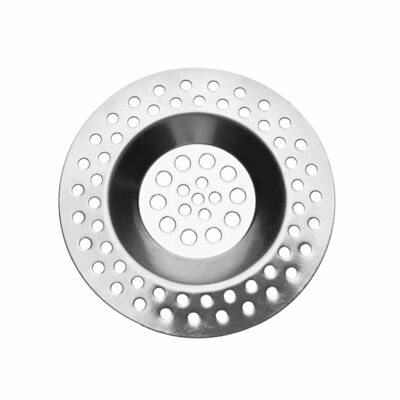 Sitko metalowe do zlewu 2 sztuki srebrny