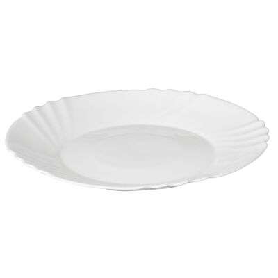 Talerz deserowy BIANCO 20 cm biały