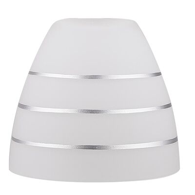 Klosz do SIMPLI E27 biało-srebrny CANDELLUX