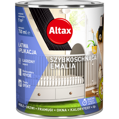 Emalia szybkoschnąca 750 ml akacja jasna połysk Altax