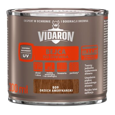 Bejca do drewna Orzech Amerykański B09 0,2 l VIDARON