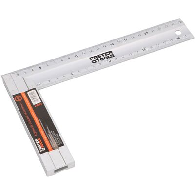 Kątownik aluminiowy 250 mm FASTER TOOLS
