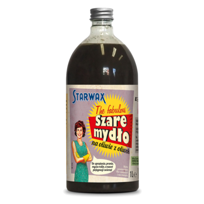 Szare mydło na oliwie z oliwek The fabulous 1 l