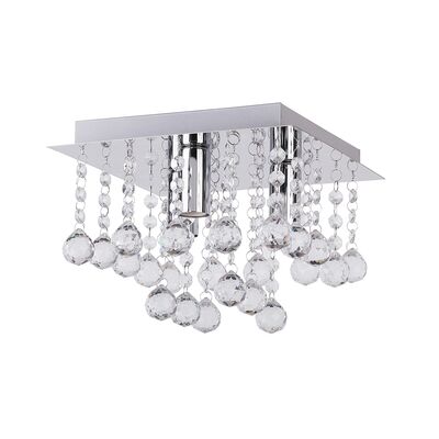 Plafoniera Corinna E14 3x40W IP20, kwadrat, chrom