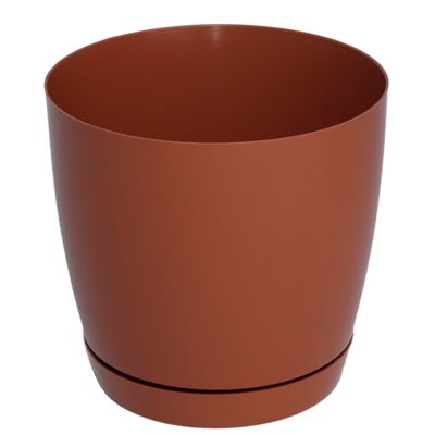 Doniczka TOSCANA 13 cm okrągła terrakota