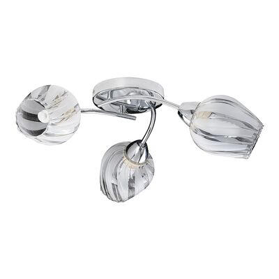 Żyrandol przysufitowy Danila E-27 3x60W chrom
