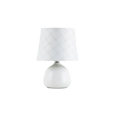 Lampka ceramiczna Ellie E14/40W biała