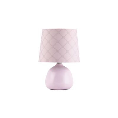Lampka ceramiczna Ellie E14/40W różany