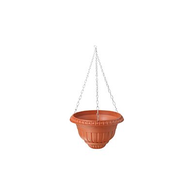 Doniczka ROMA wisząca 3 terrakota