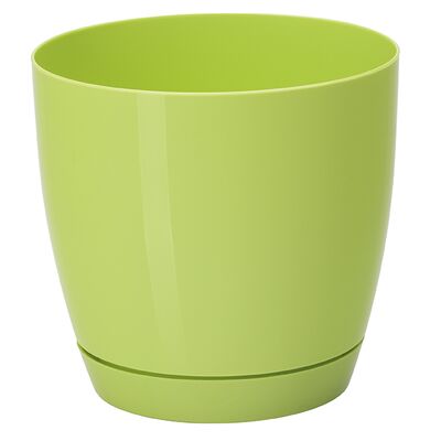 Doniczka TOSCANA 19 cm okrągła zielony jasny