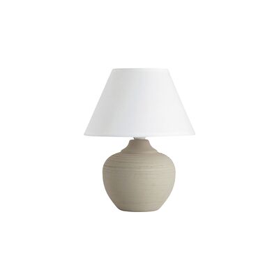 Lampka stołowa Molly E14 1x40W biała, beżowy