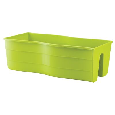 Donica balustradowa FALA 60 cm pistacja