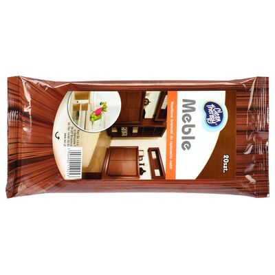 Nawilżane ściereczki do czyszczenia mebli 20 szt. CT