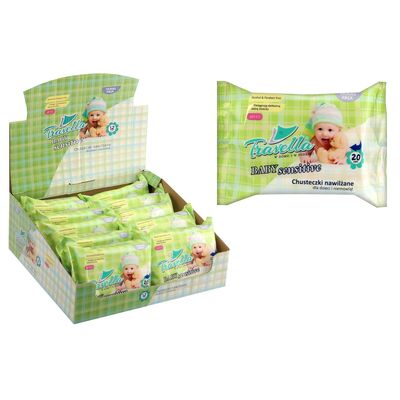 Chusteczki odświeżające Baby travel pack 20 szt.