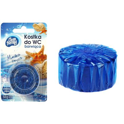 Kostka barwiąca do WC 50 g MORSKA BRYZA CT