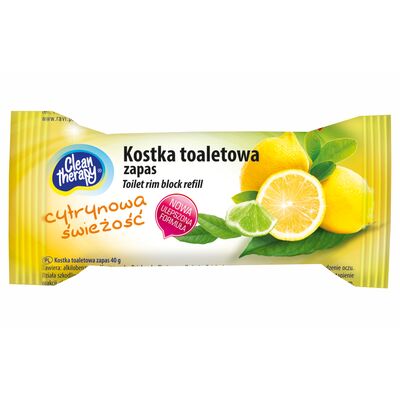 Kostka do WC- zapas 40 g CYTRYNOWA ŚWIEŻOŚĆ CT