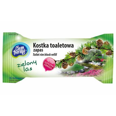 Kostka do WC- zapas 40 g ZIELONY LAS CT