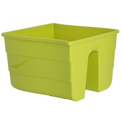 Donica balustradowa FALA 30 cm pistacja