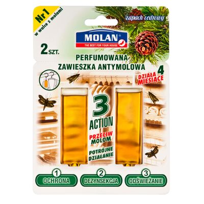 Perfumowana zawieszka antymolowa cedrowa