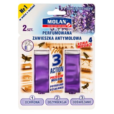 Perfumowana zawieszka antymolowa lawendowa