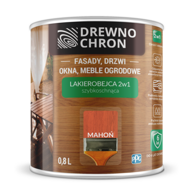 Lakierobejca 2w1 mahoń Drewnochron