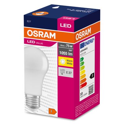 Żarówka LED VALUE CLASSIC A E27 10W/827 ciepła OSRAM