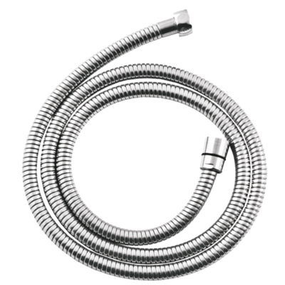 Wąż natryskowy stalowy o podwójnym splocie 50 cm chrom Invena
