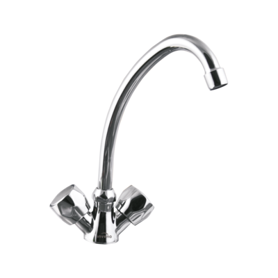 Bateria  umywalkowo-zlewozmywakowa Modena typu ST 15 cm chrom Invena