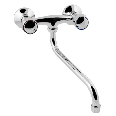 Bateria  umywalkowo-zlewozmywakowa Modena typu S 25 cm chrom Invena