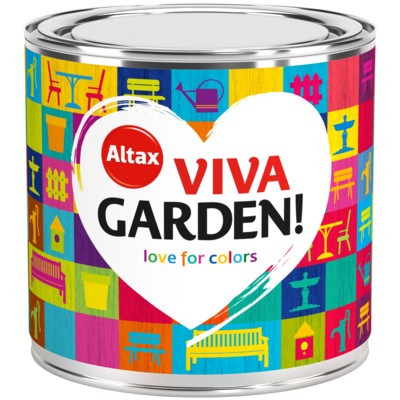 Emalia akrylowa Viva Garden 0,25 l słonecznikowy ogród Altax-Zdjęcie-0