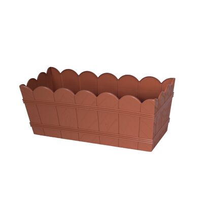 Skrzynka DREWNOPODOBNA 55 terrakota