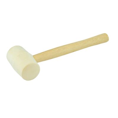 Młotek gumowy biały 55 mm FASTER TOOLS