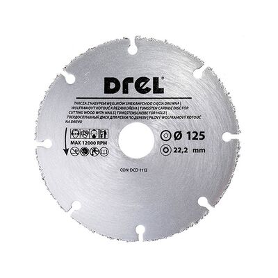 Piła tarczowa do drewna 210 mm x 24 T Drel