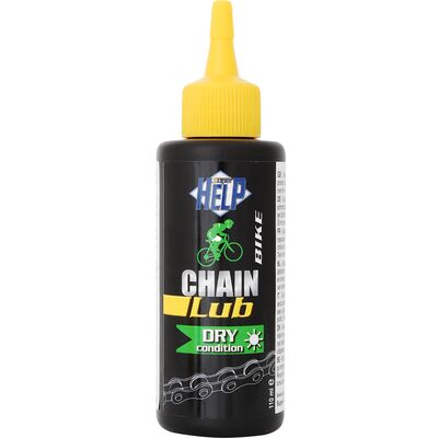 Olej do łańcucha rowerowego na suche warunki pogodowe 110 ml HELP