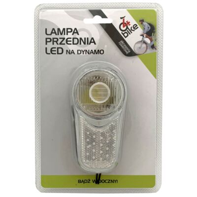 Lampka rowerowa przednia LED na dynamo 4bike