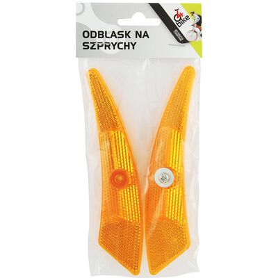 Odblaski rowerowe na szprychy KOMETA 2 sztuki 4bike