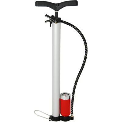 Pompka rowerowa ręczna z manometrem 4bike