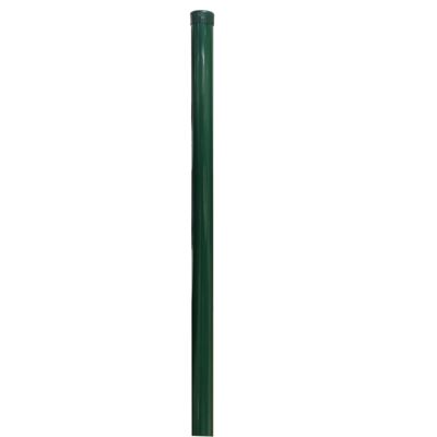 Słupek ogrodzeniowy zielony 1,5 m śr. 38 mm
