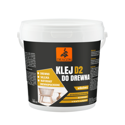 Klej do drewna 0,8 l DRAGON