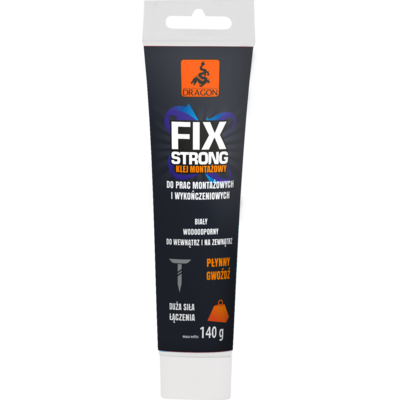 Klej montażowy FIX strong 140 g DRAGON