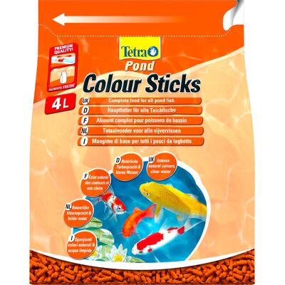 Karma dla ryb PondColourSticks 4l Tetra