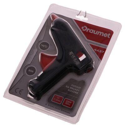 Pistolet na wkłady klejowe 11 mm 80 W DRAUMET